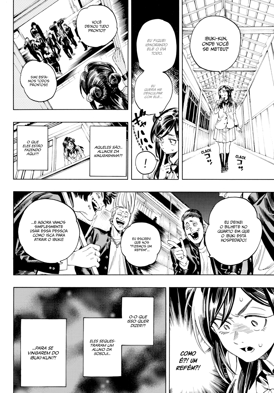 Akabane Honeko no Bodyguard Capítulo 18 Página 10
