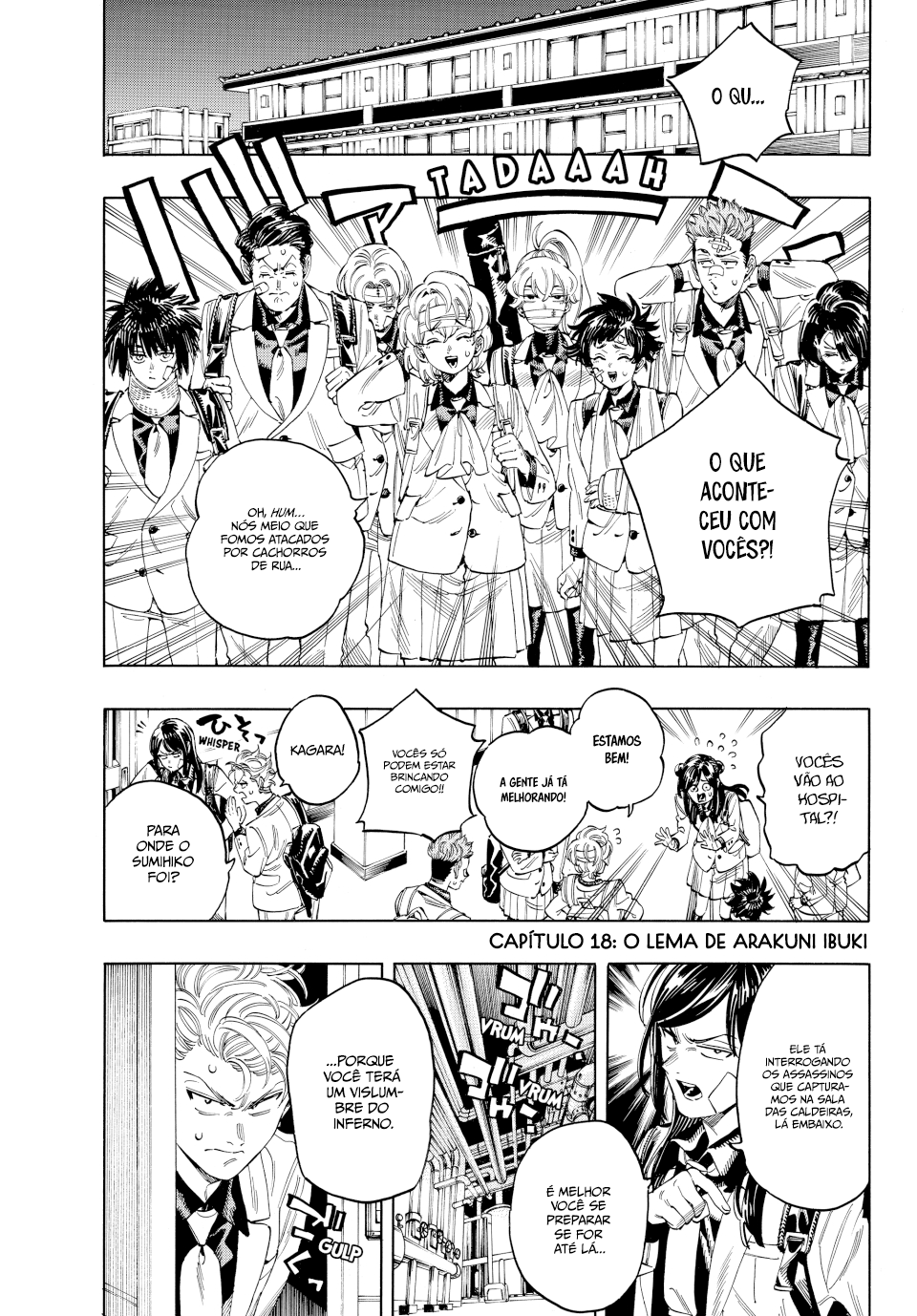 Akabane Honeko no Bodyguard Capítulo 18 Página 2