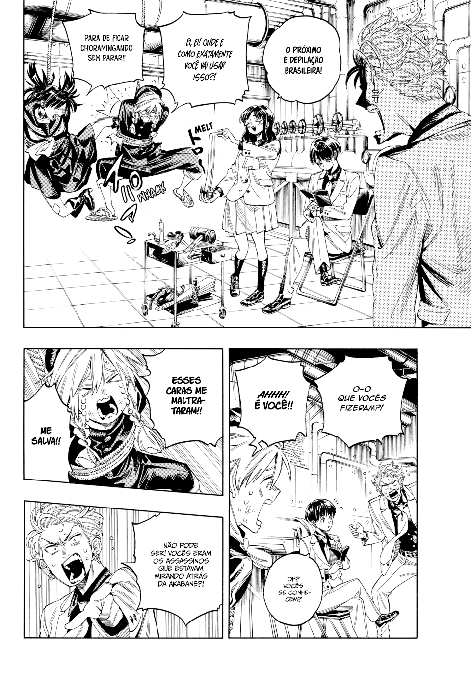 Akabane Honeko no Bodyguard Capítulo 18 Página 4