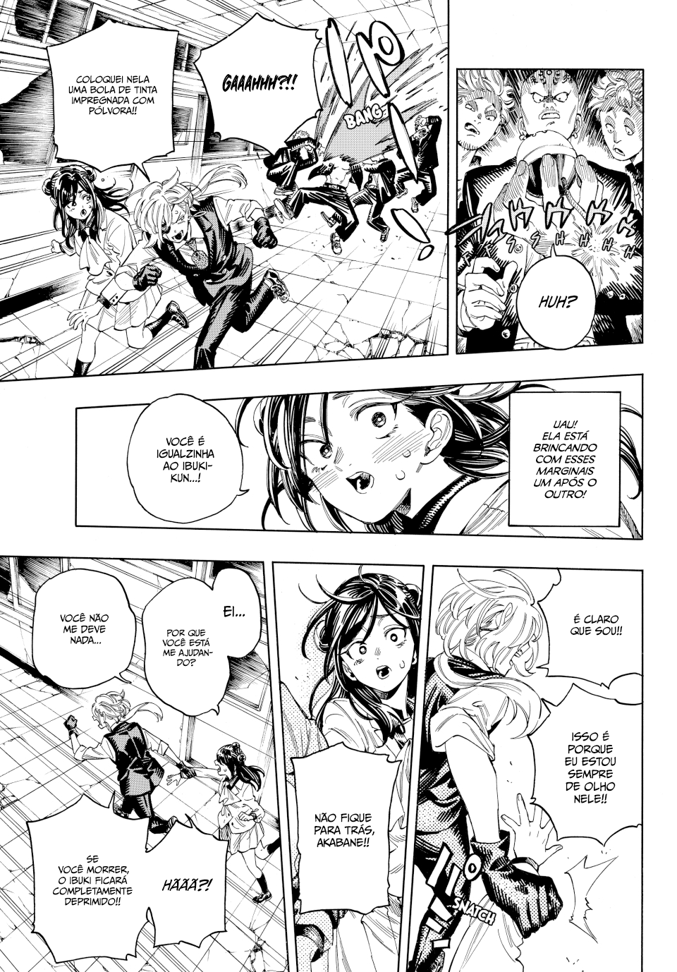 Akabane Honeko no Bodyguard Capítulo 19 Página 13