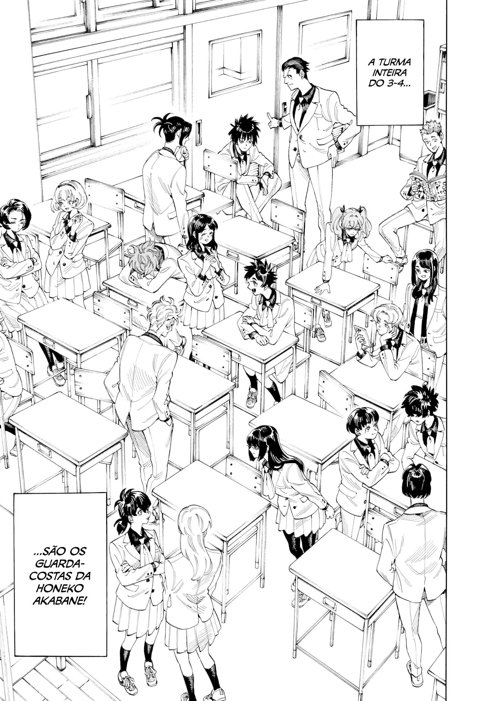 Akabane Honeko no Bodyguard Capítulo 2 Página 10