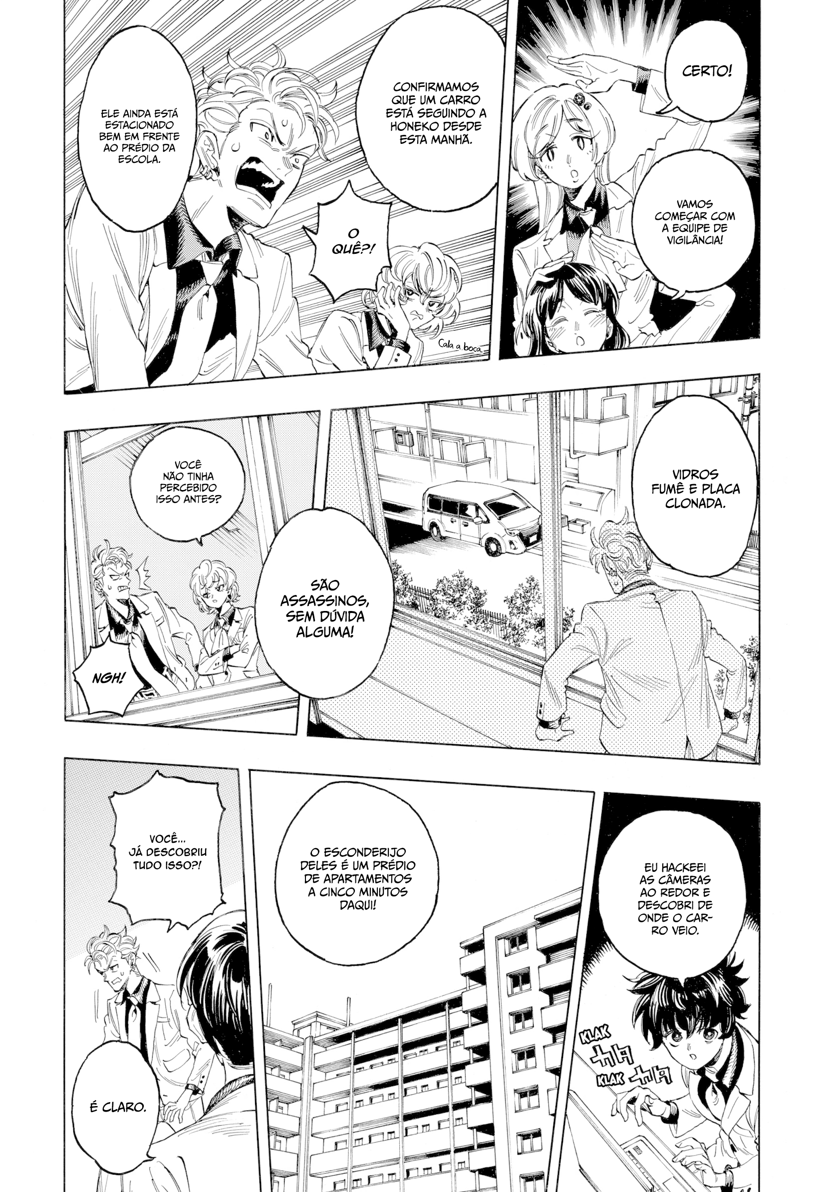 Akabane Honeko no Bodyguard Capítulo 2 Página 16