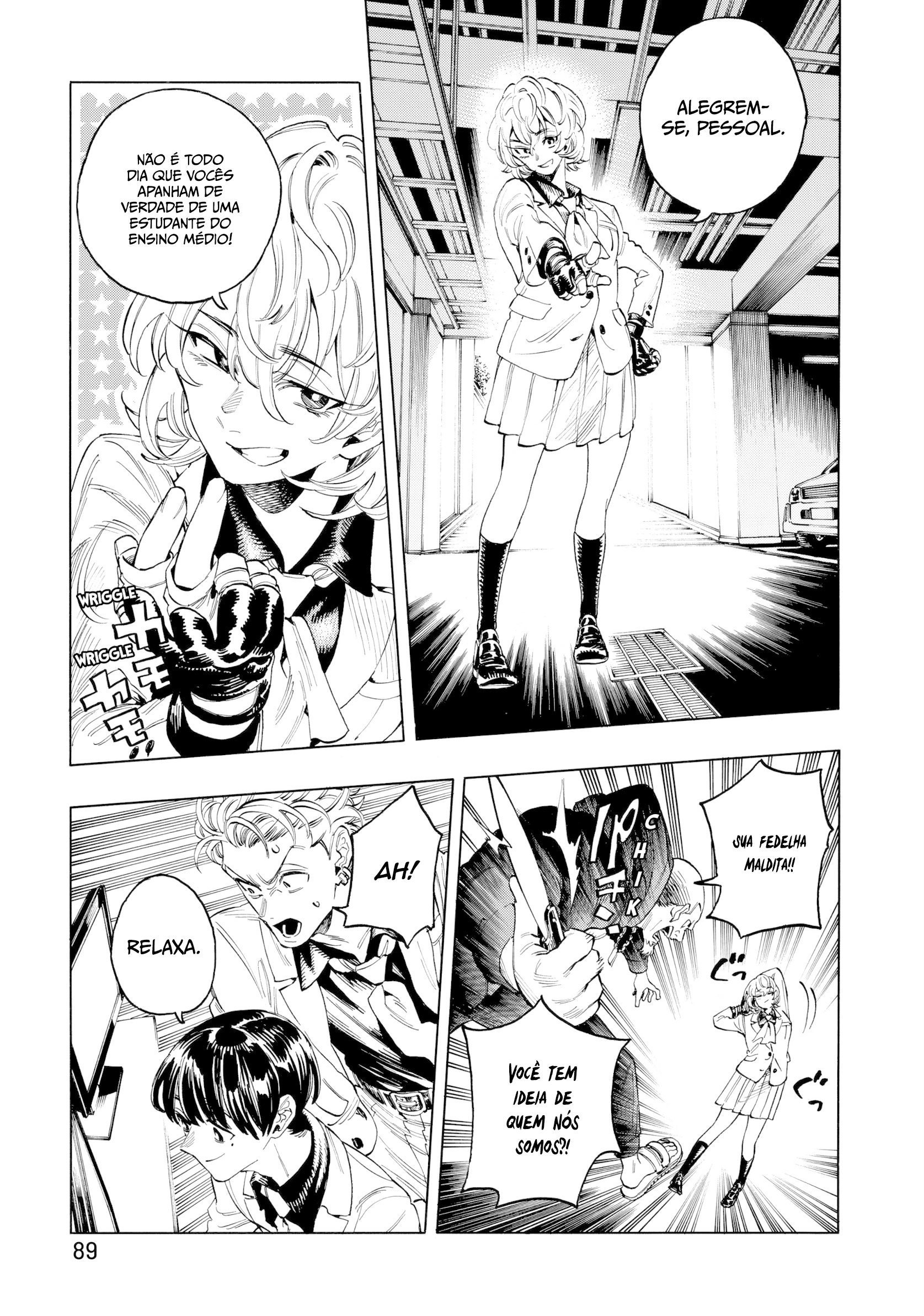 Akabane Honeko no Bodyguard Capítulo 2 Página 24