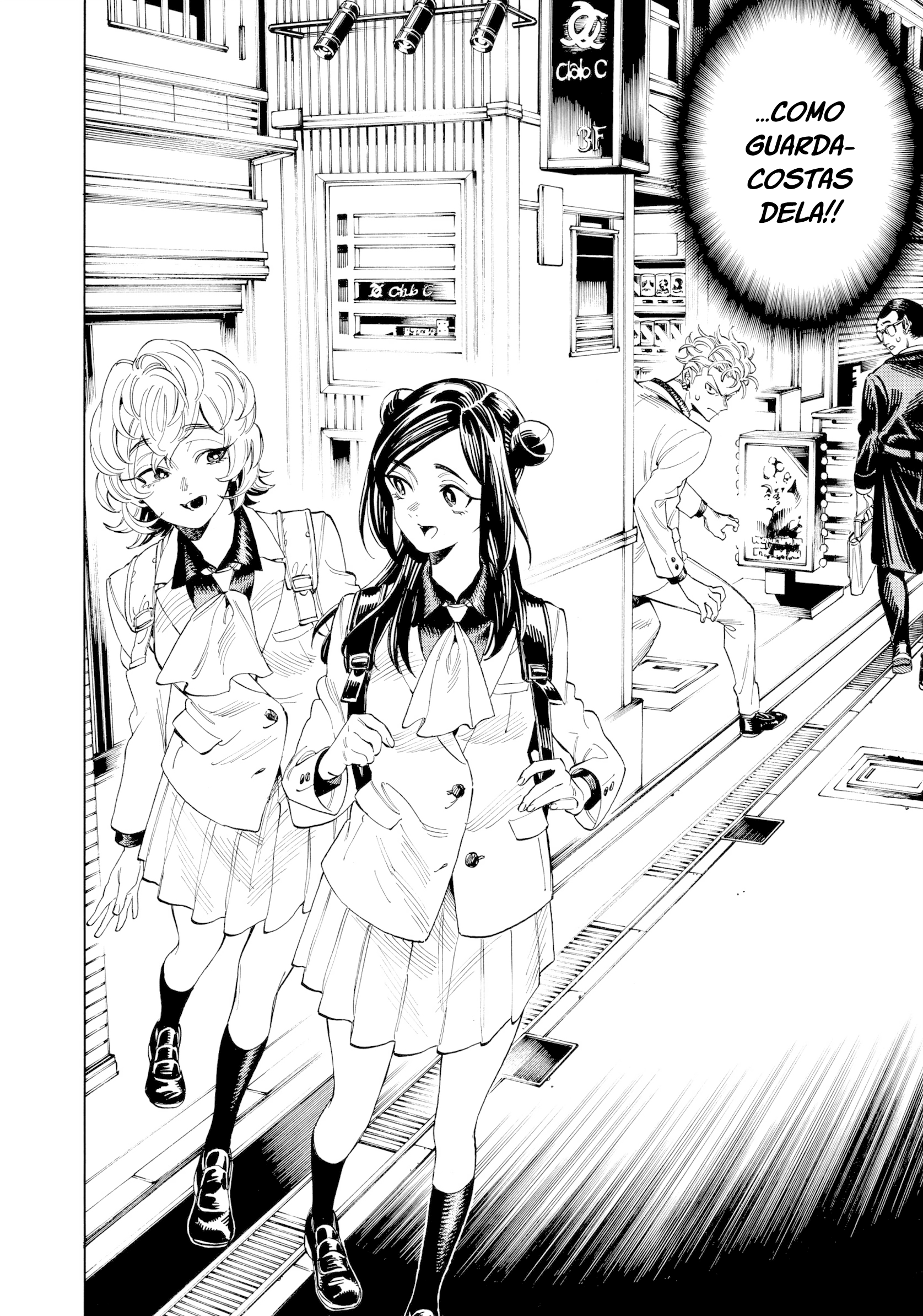 Akabane Honeko no Bodyguard Capítulo 2 Página 3