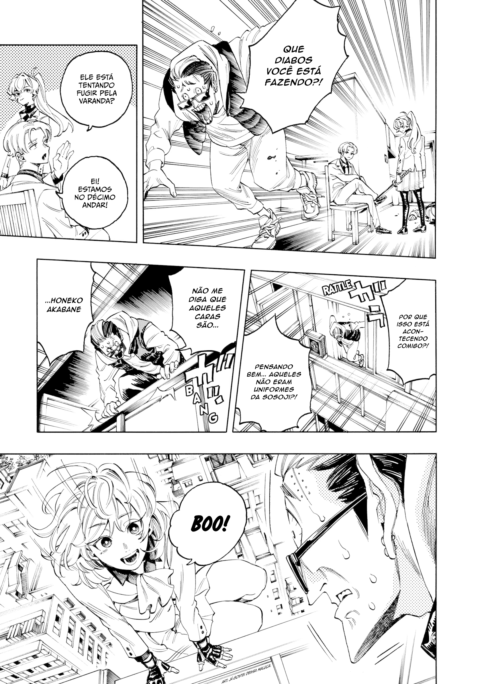 Akabane Honeko no Bodyguard Capítulo 2 Página 30