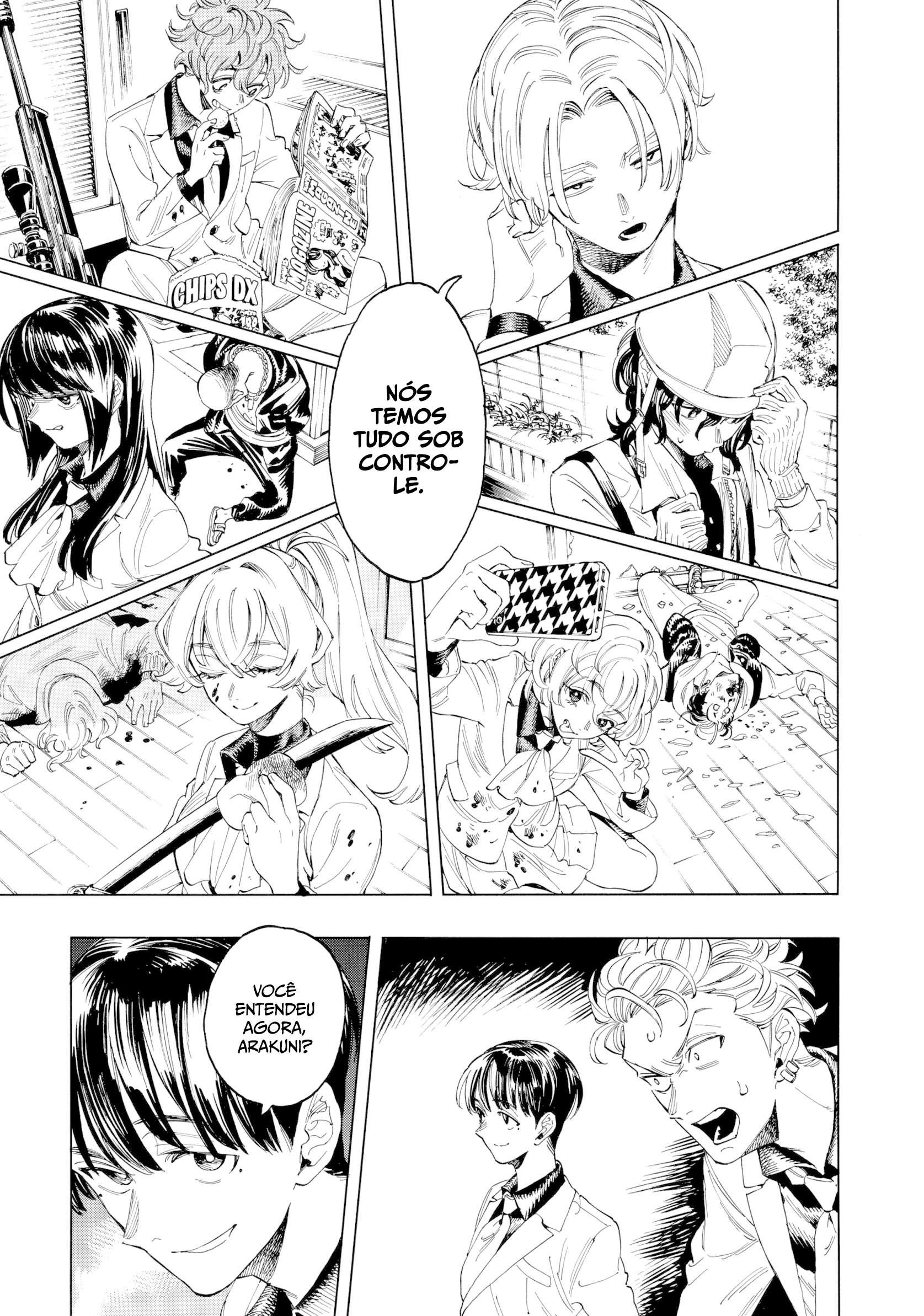 Akabane Honeko no Bodyguard Capítulo 2 Página 32