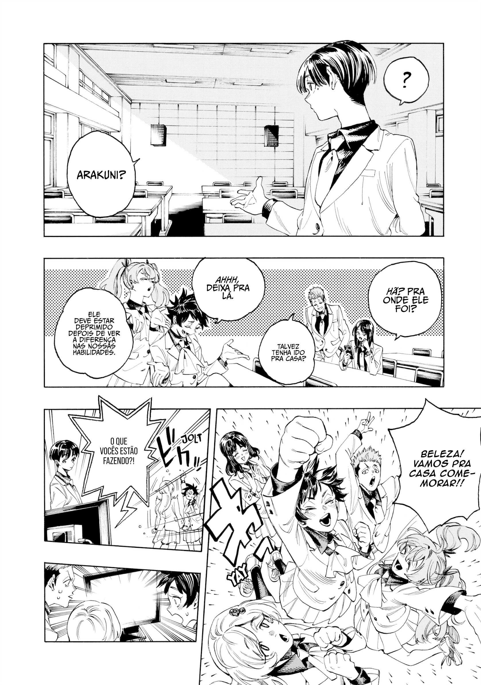 Akabane Honeko no Bodyguard Capítulo 2 Página 37