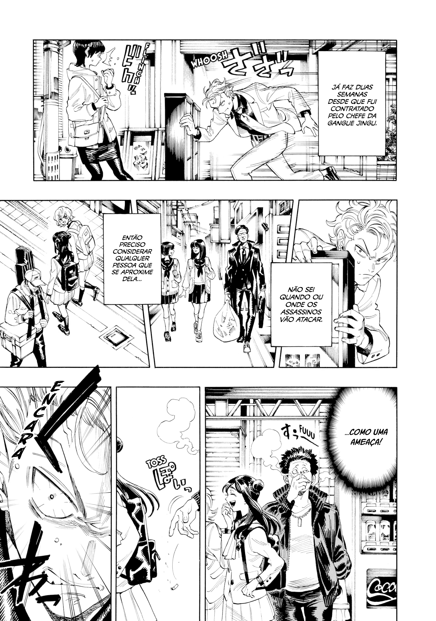 Akabane Honeko no Bodyguard Capítulo 2 Página 4