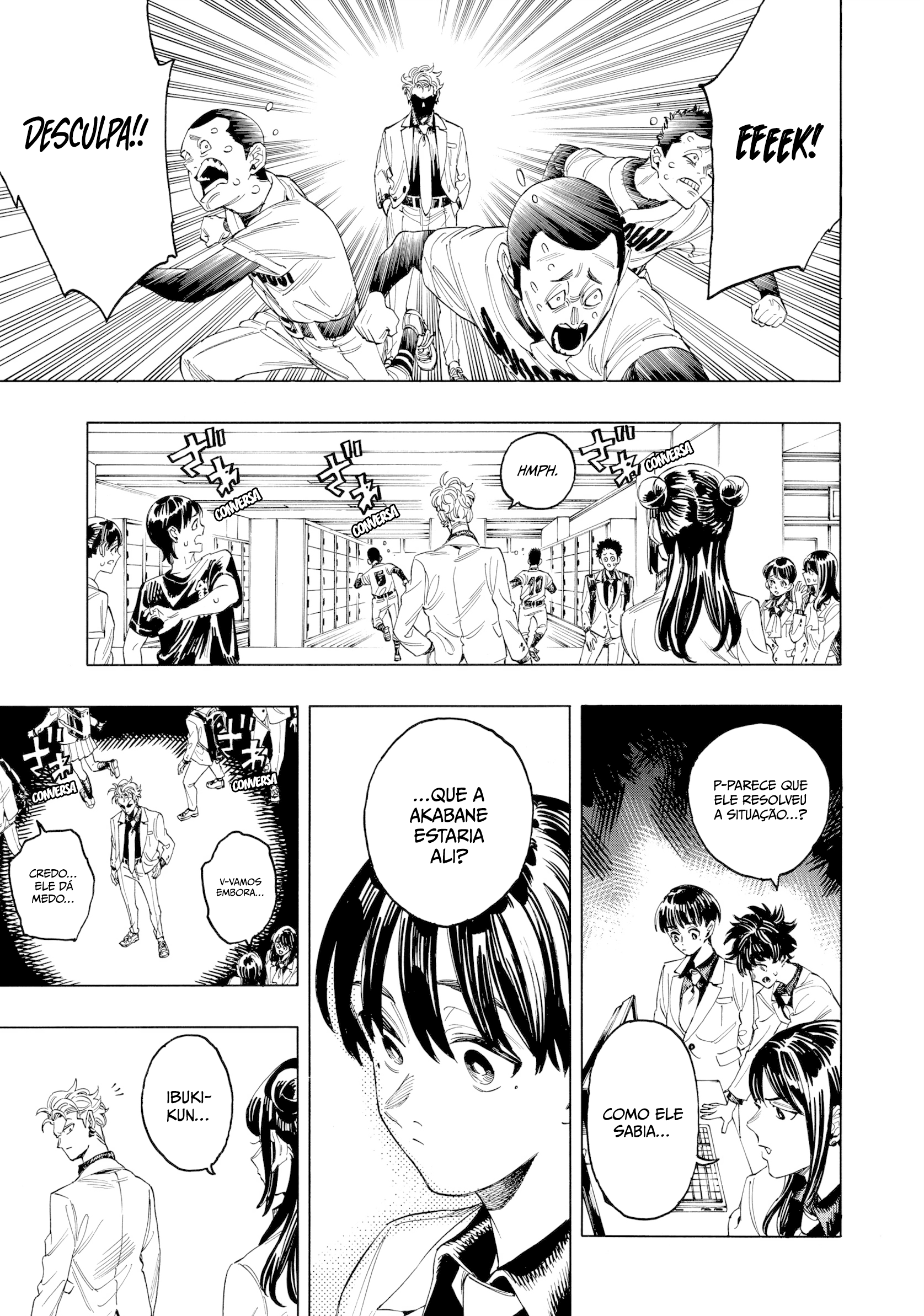 Akabane Honeko no Bodyguard Capítulo 2 Página 42