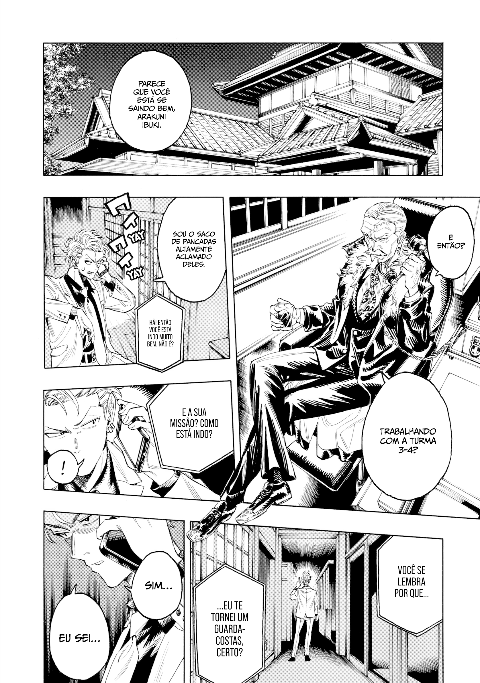 Akabane Honeko no Bodyguard Capítulo 2 Página 47