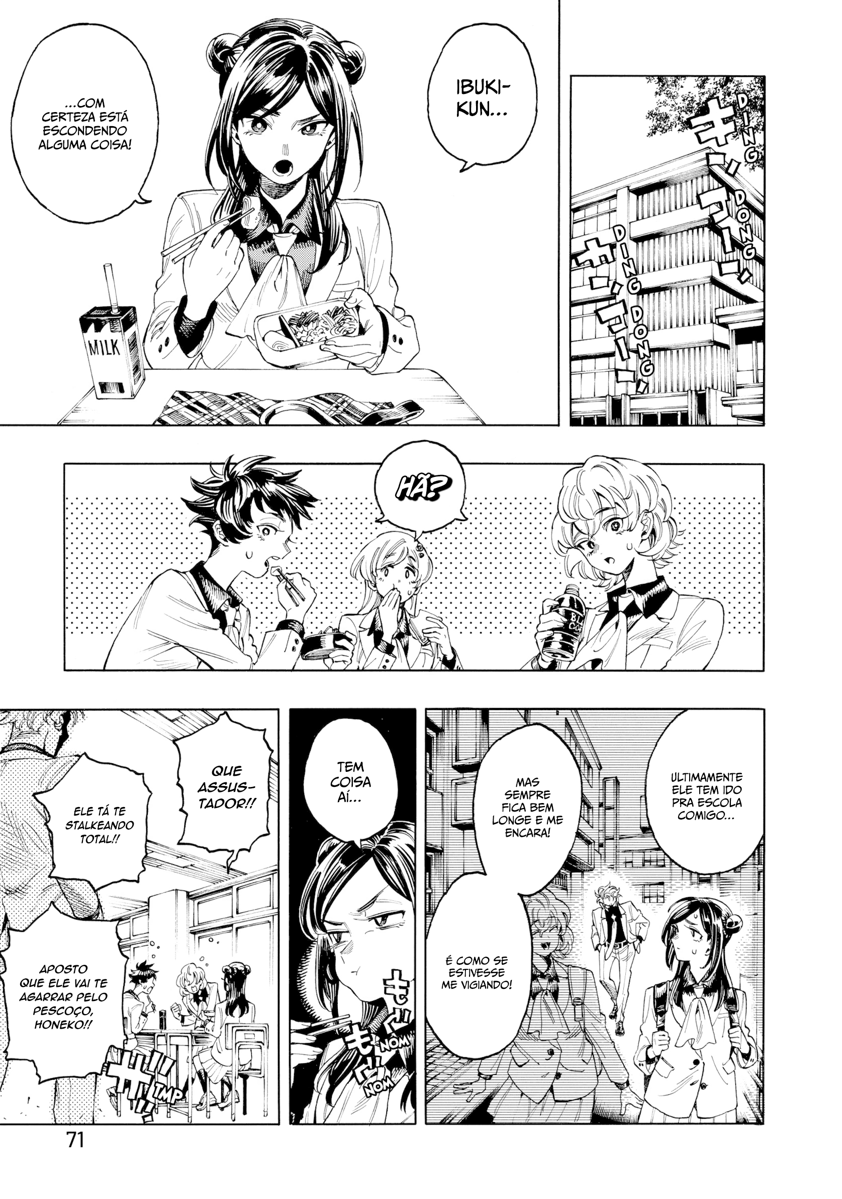 Akabane Honeko no Bodyguard Capítulo 2 Página 6
