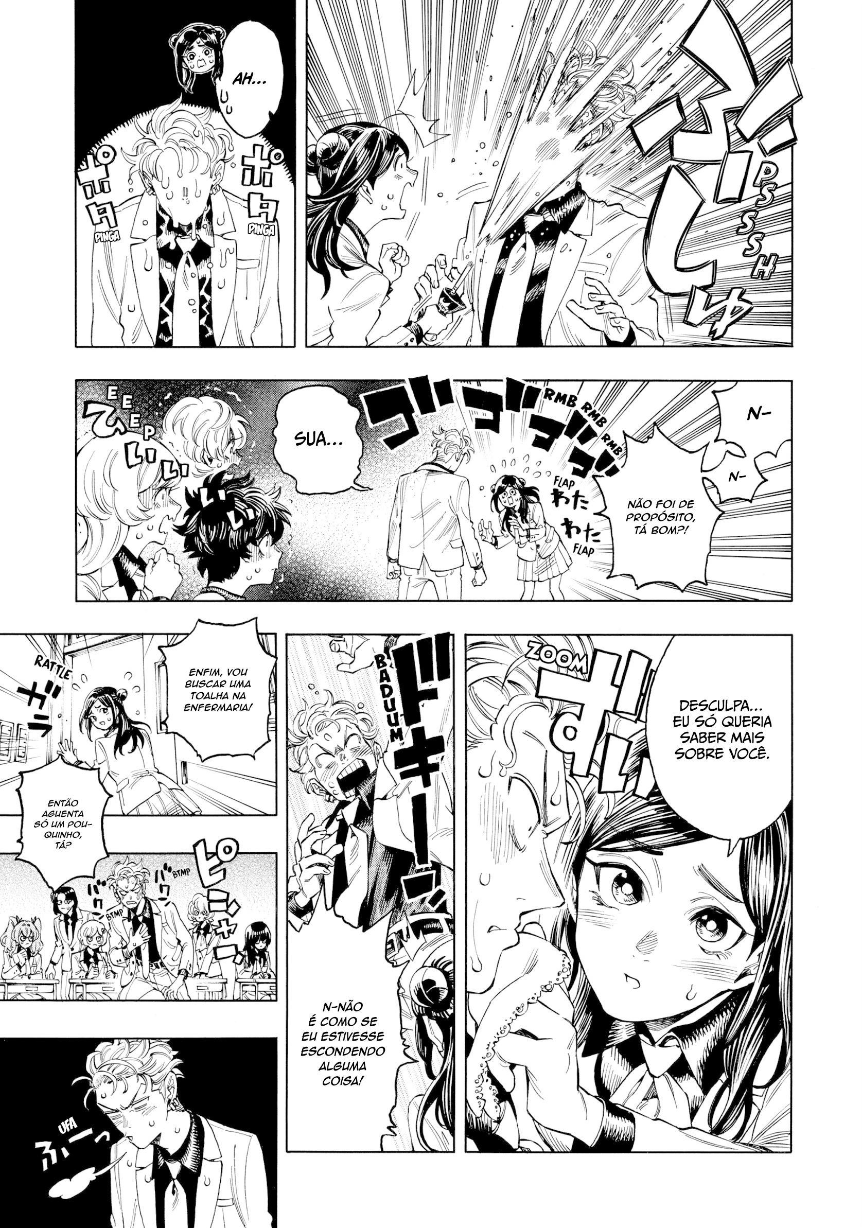 Akabane Honeko no Bodyguard Capítulo 2 Página 8