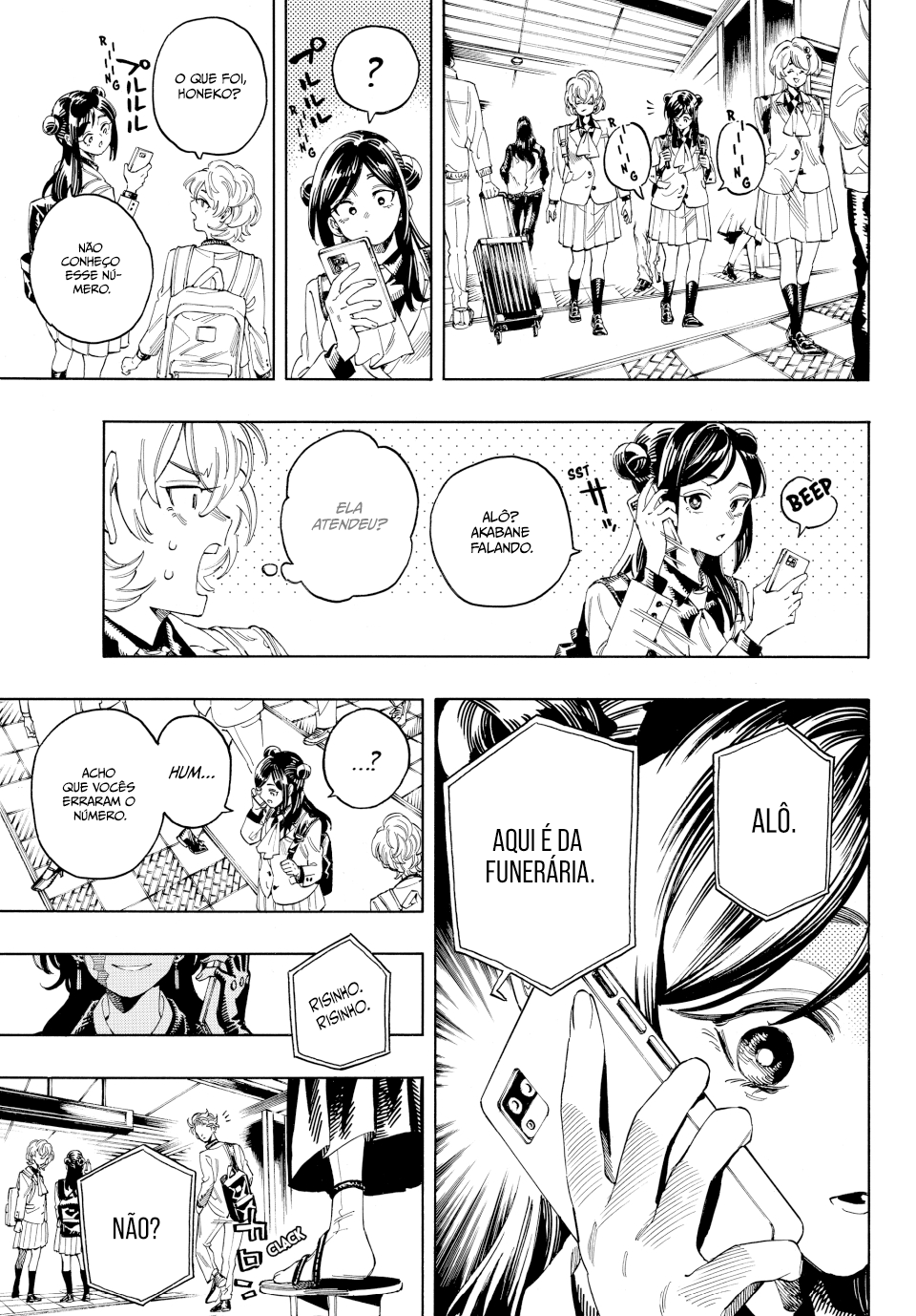 Akabane Honeko no Bodyguard Capítulo 20 Página 13