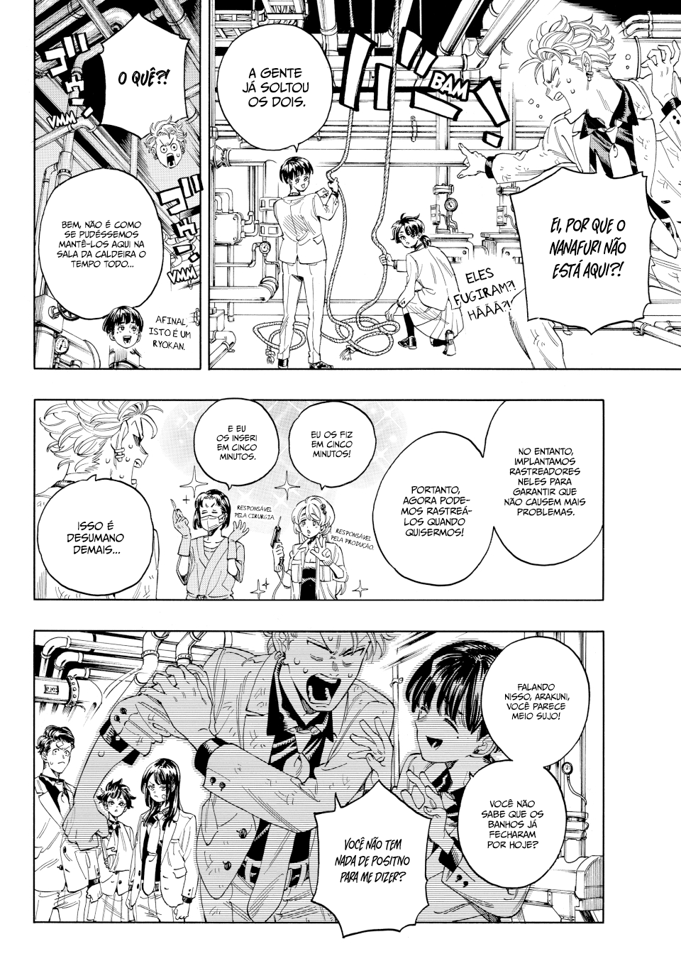 Akabane Honeko no Bodyguard Capítulo 20 Página 4