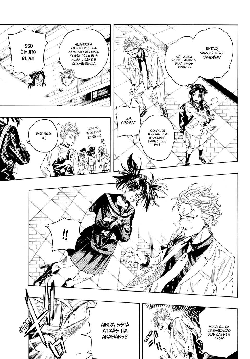 Akabane Honeko no Bodyguard Capítulo 20 Página 9