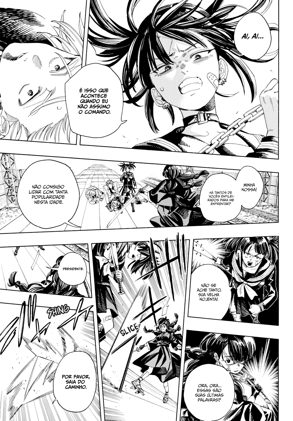 Akabane Honeko no Bodyguard Capítulo 22 Página 5