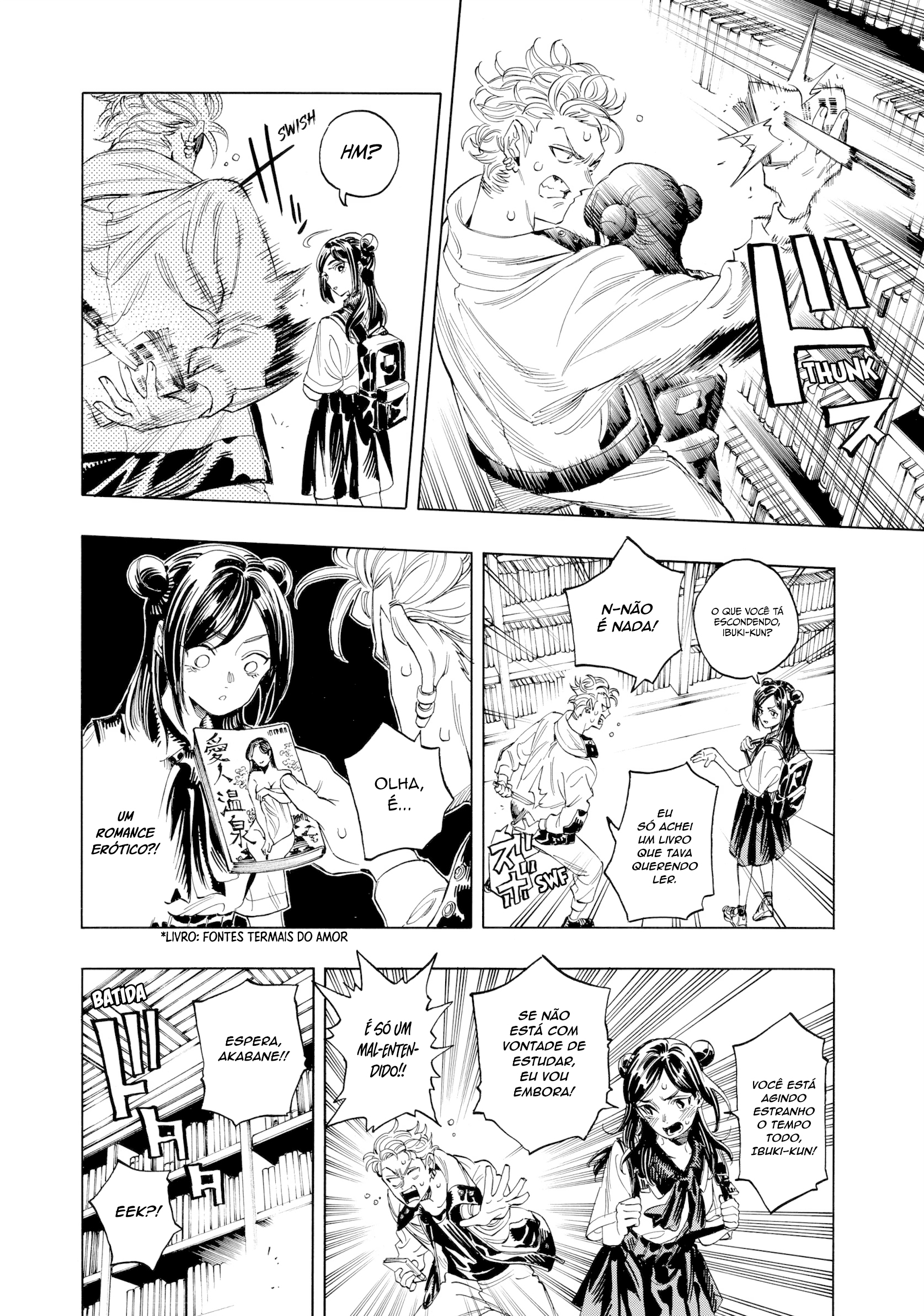 Akabane Honeko no Bodyguard Capítulo 3 Página 13