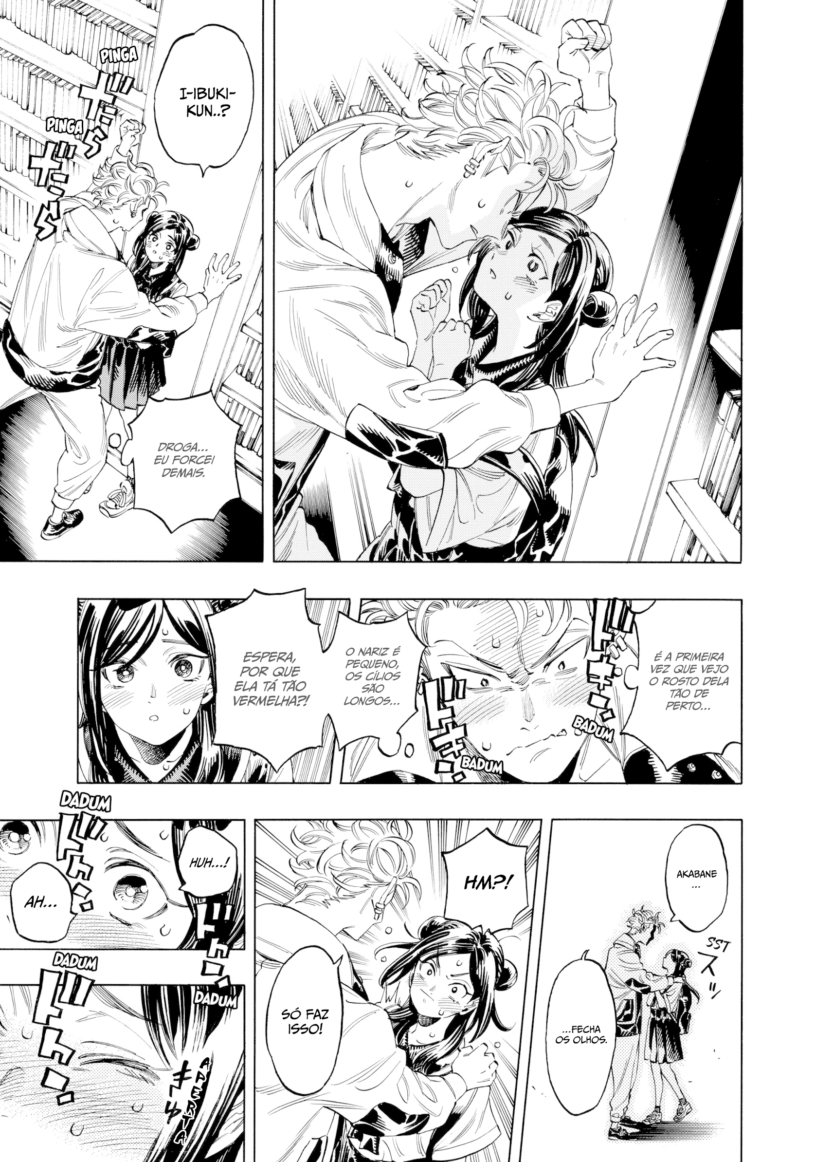 Akabane Honeko no Bodyguard Capítulo 3 Página 14