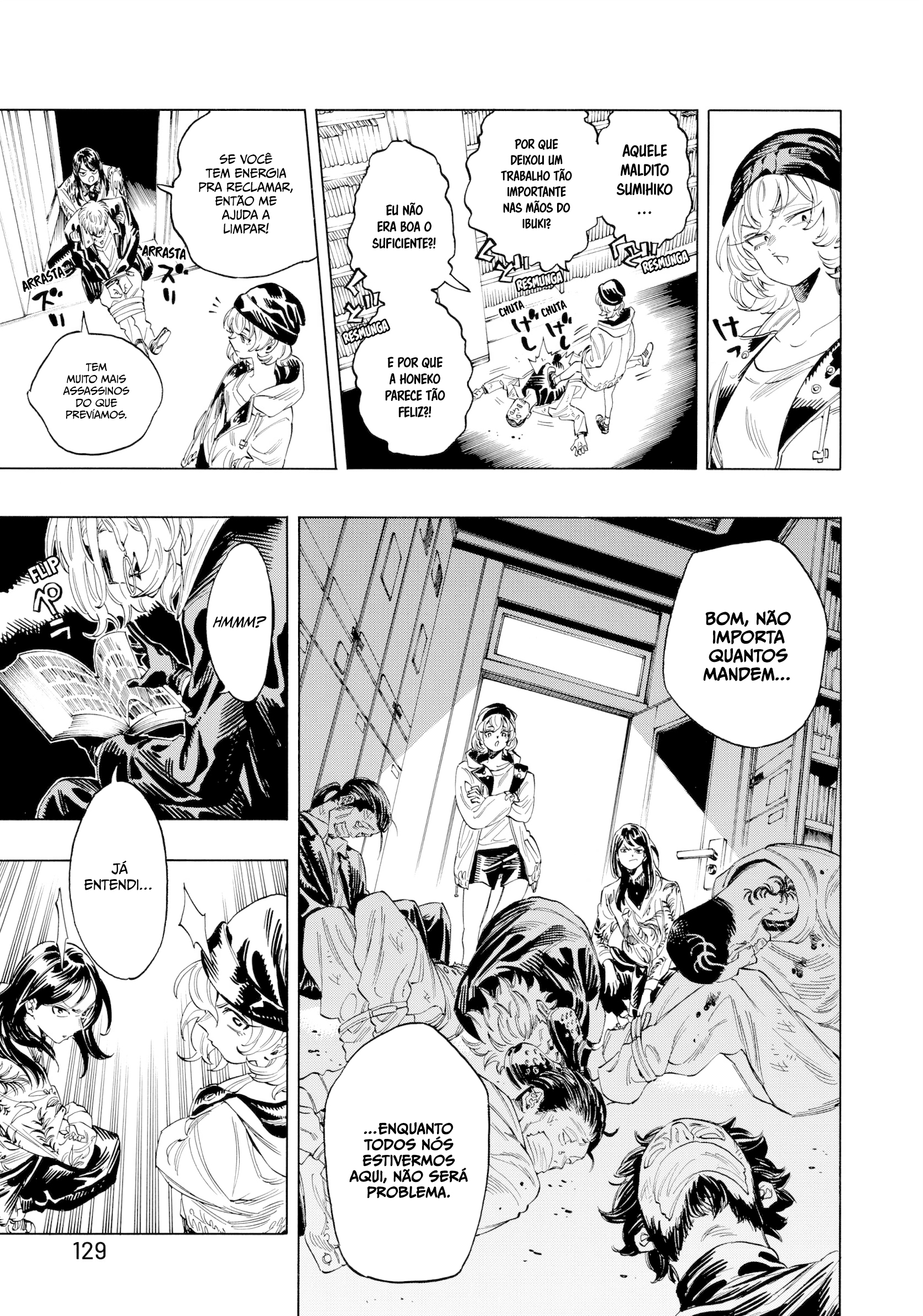 Akabane Honeko no Bodyguard Capítulo 3 Página 16