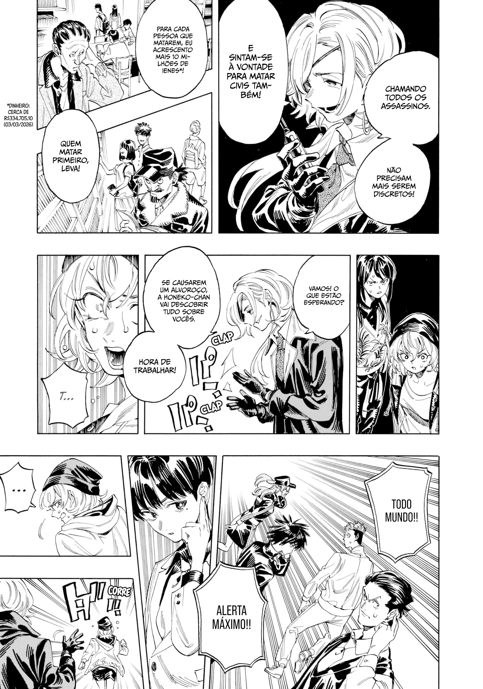 Akabane Honeko no Bodyguard Capítulo 3 Página 18