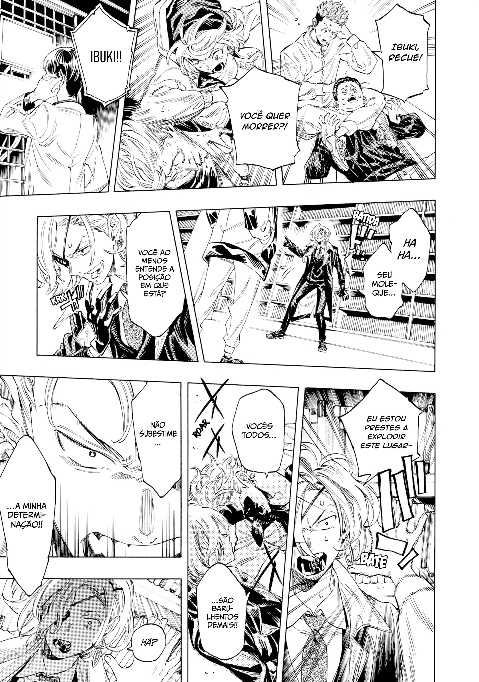 Akabane Honeko no Bodyguard Capítulo 3 Página 28