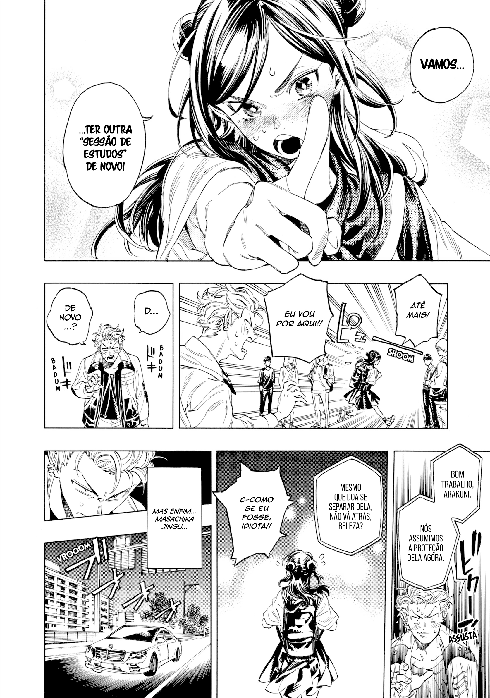Akabane Honeko no Bodyguard Capítulo 3 Página 35