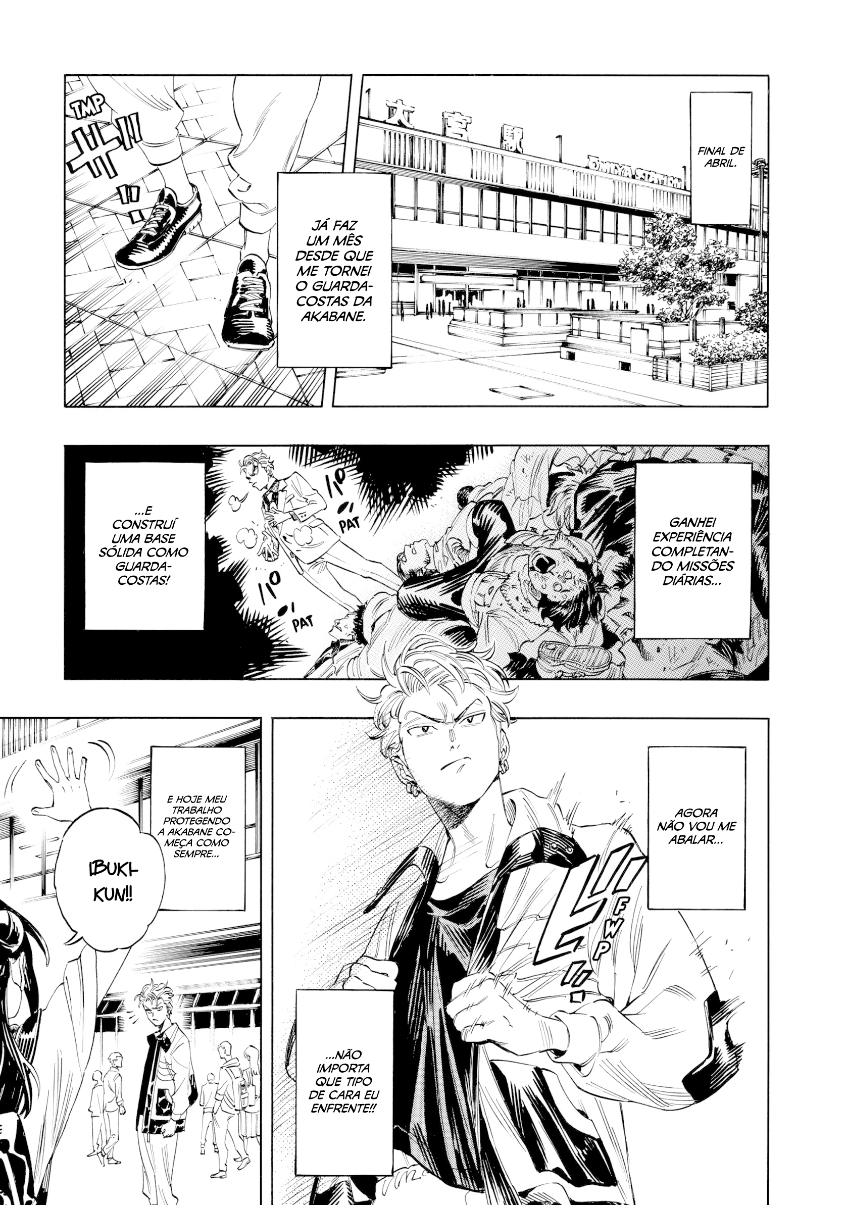 Akabane Honeko no Bodyguard Capítulo 3 Página 4