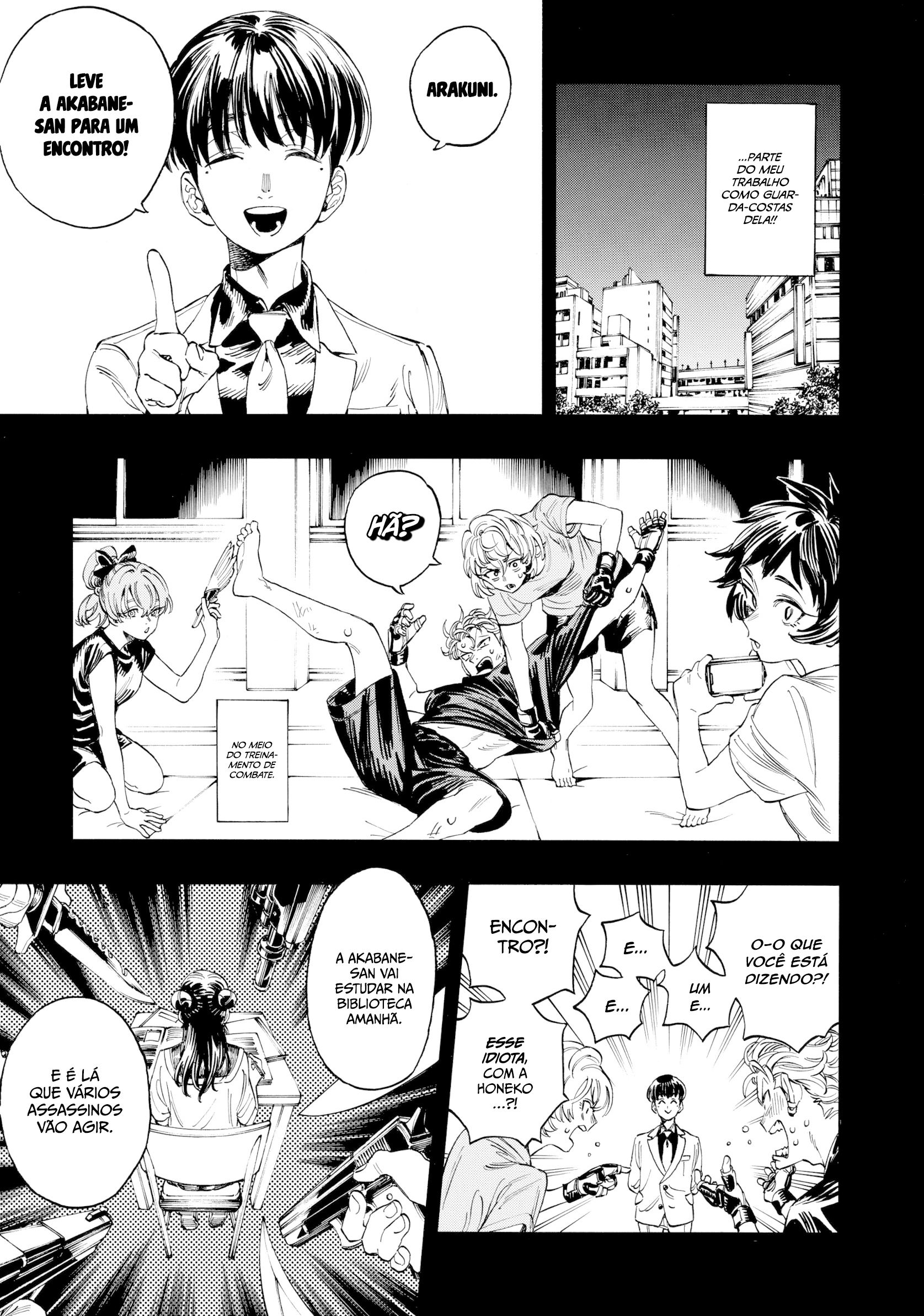Akabane Honeko no Bodyguard Capítulo 3 Página 6