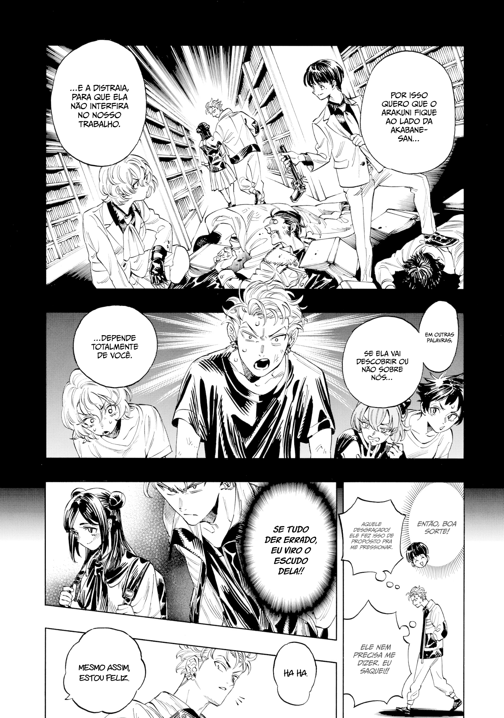 Akabane Honeko no Bodyguard Capítulo 3 Página 7