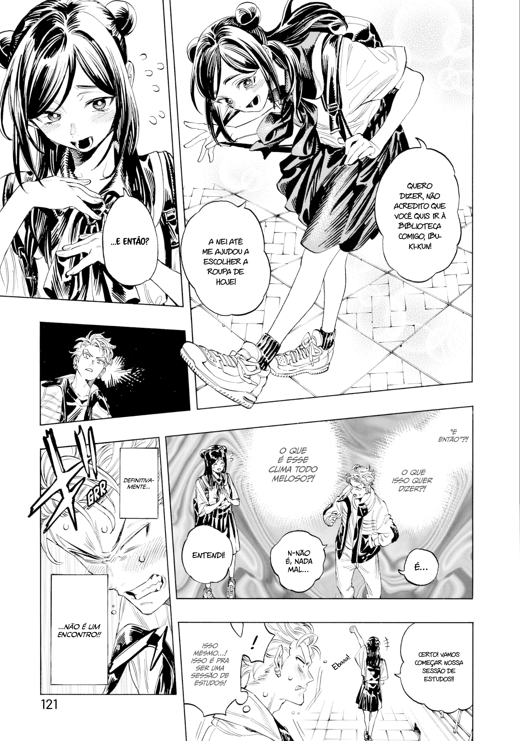 Akabane Honeko no Bodyguard Capítulo 3 Página 8