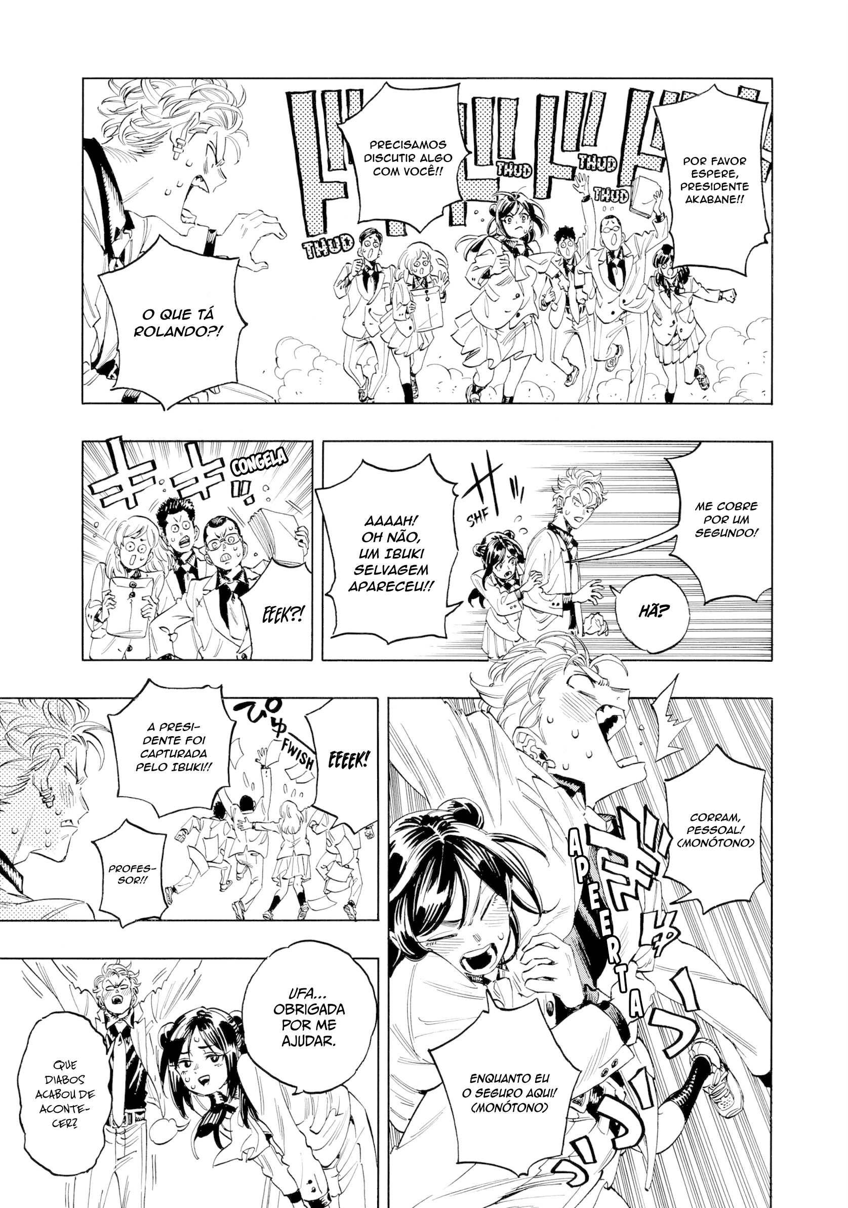 Akabane Honeko no Bodyguard Capítulo 4 Página 10
