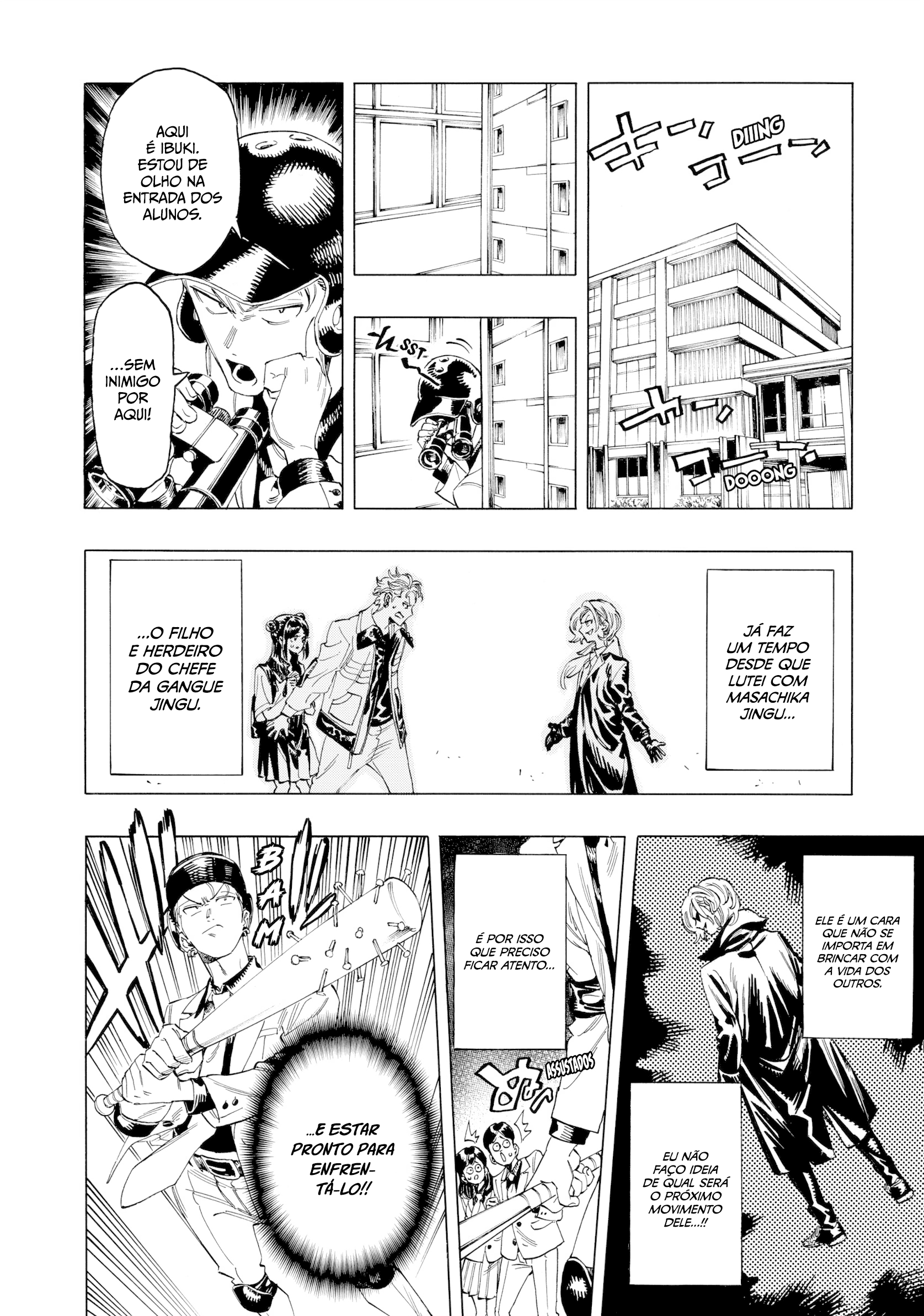 Akabane Honeko no Bodyguard Capítulo 4 Página 5