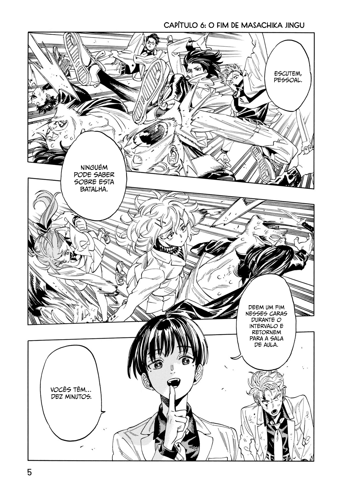 Akabane Honeko no Bodyguard Capítulo 6 Página 6