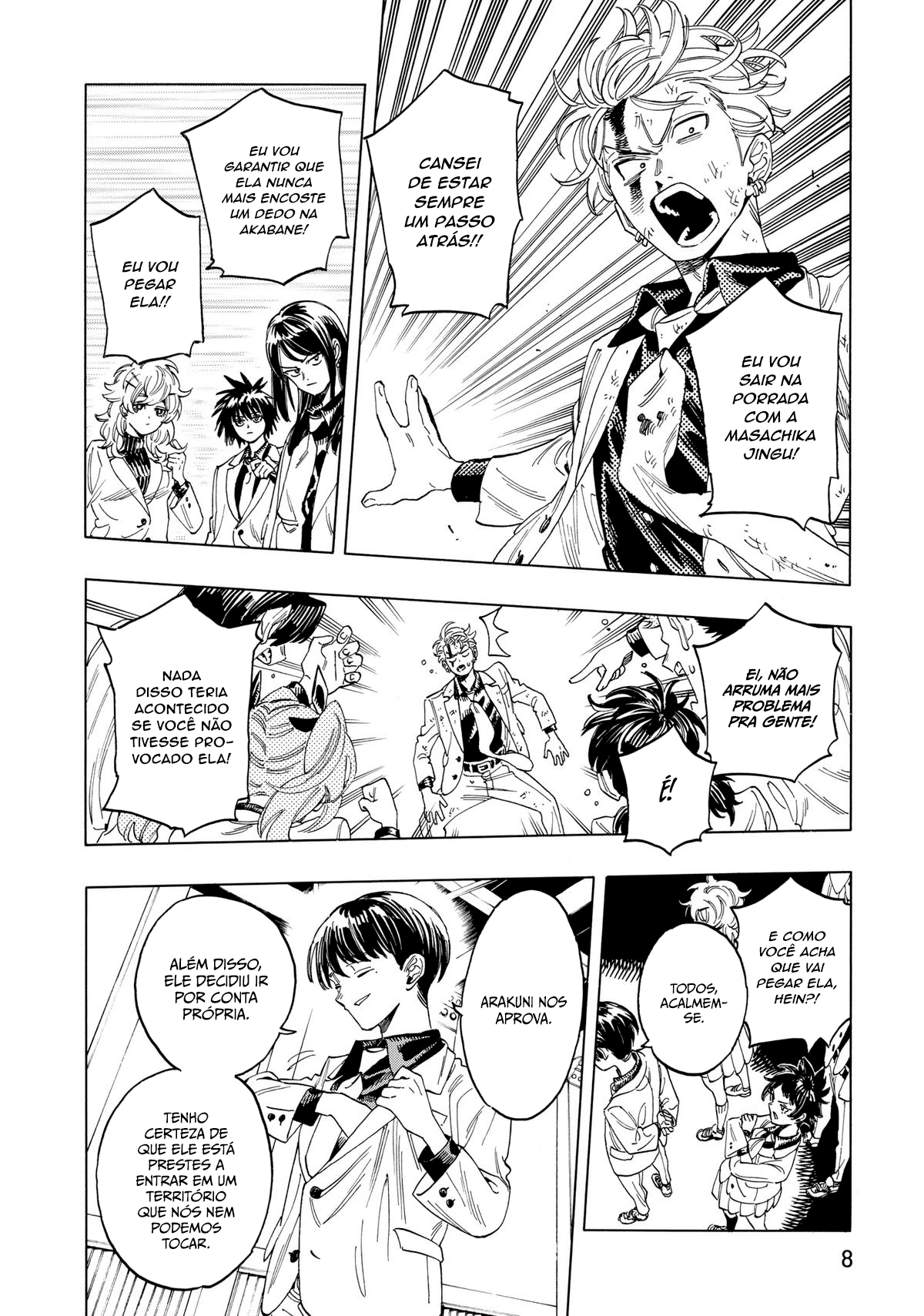 Akabane Honeko no Bodyguard Capítulo 6 Página 9
