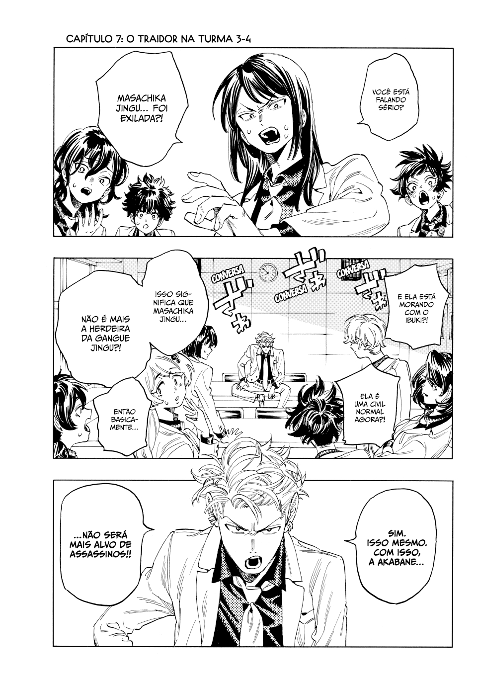 Akabane Honeko no Bodyguard Capítulo 7 Página 2