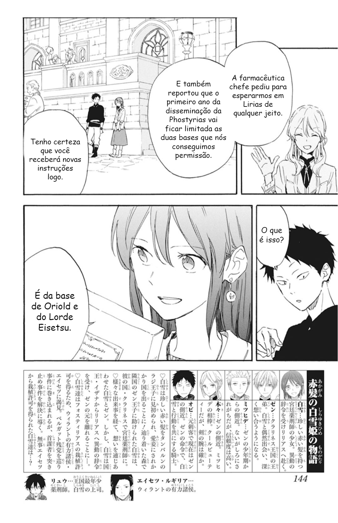 Akagami no Shirayukihime Capítulo 128 Página 2