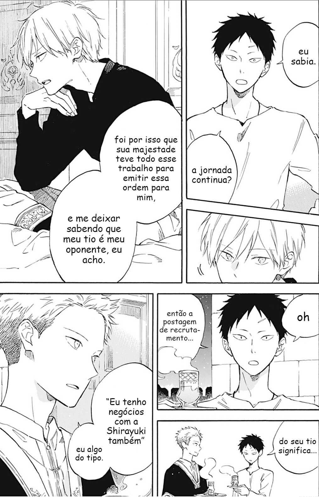 Akagami no Shirayukihime Capítulo 133 Página 9
