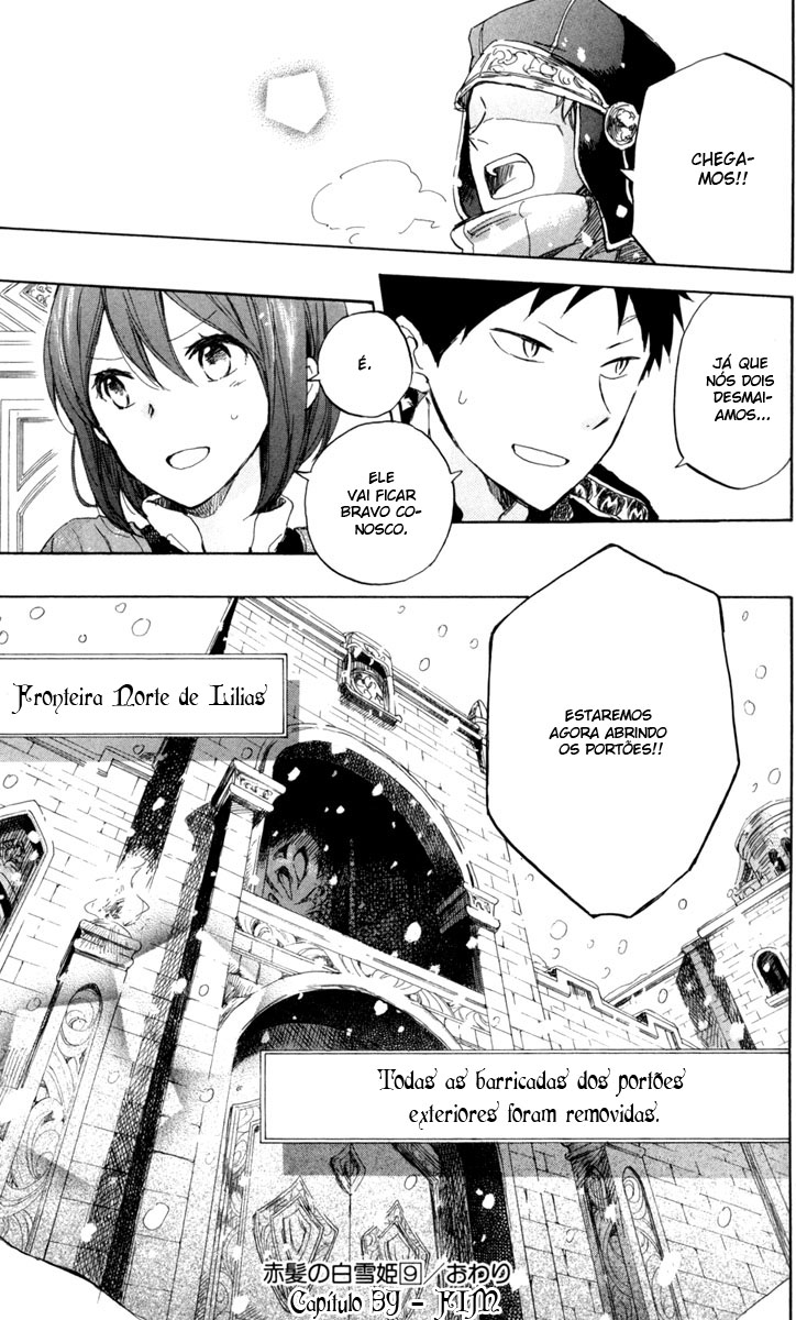 Akagami no Shirayukihime Capítulo 39 Página 31