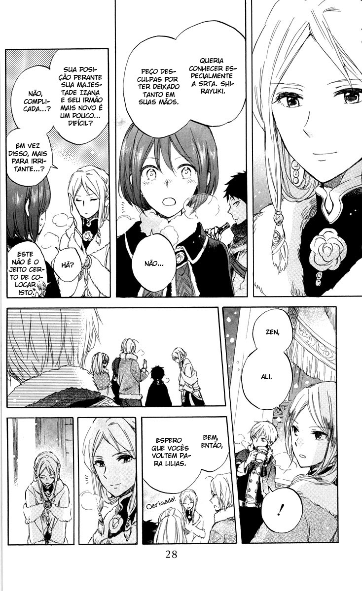 Akagami no Shirayukihime Capítulo 40 Página 30