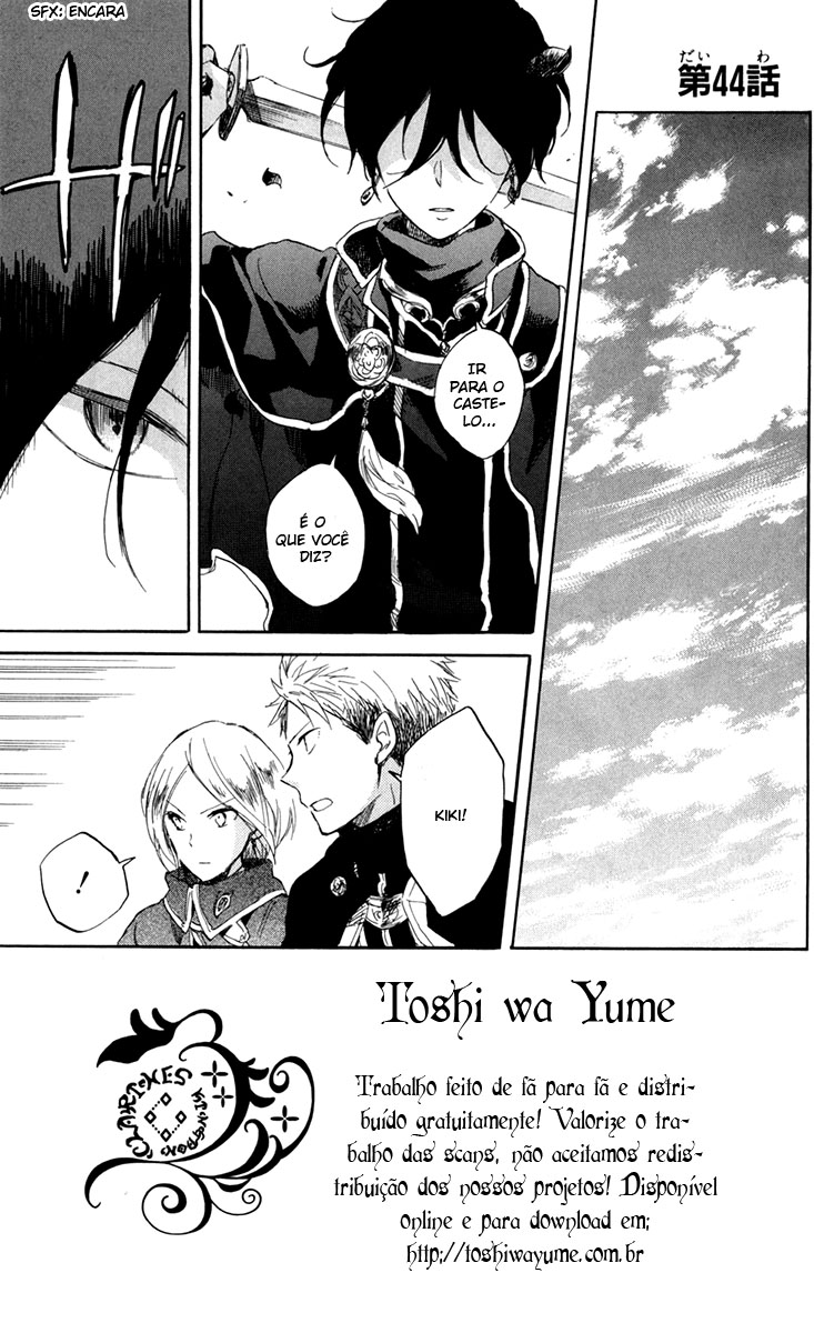 Akagami no Shirayukihime Capítulo 44 Página 1