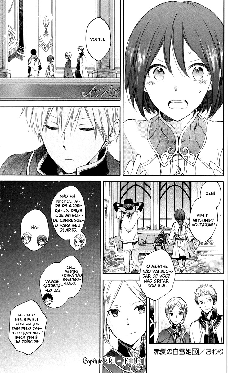 Akagami no Shirayukihime Capítulo 44 Página 31