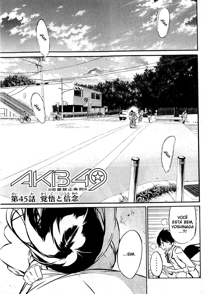 AKB49: The Rules Against Love Capítulo 45 Página 1
