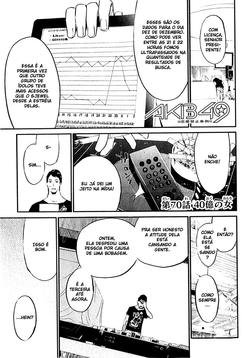 AKB49: The Rules Against Love Capítulo 70 Página 1