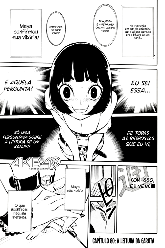 AKB49: The Rules Against Love Capítulo 80 Página 2