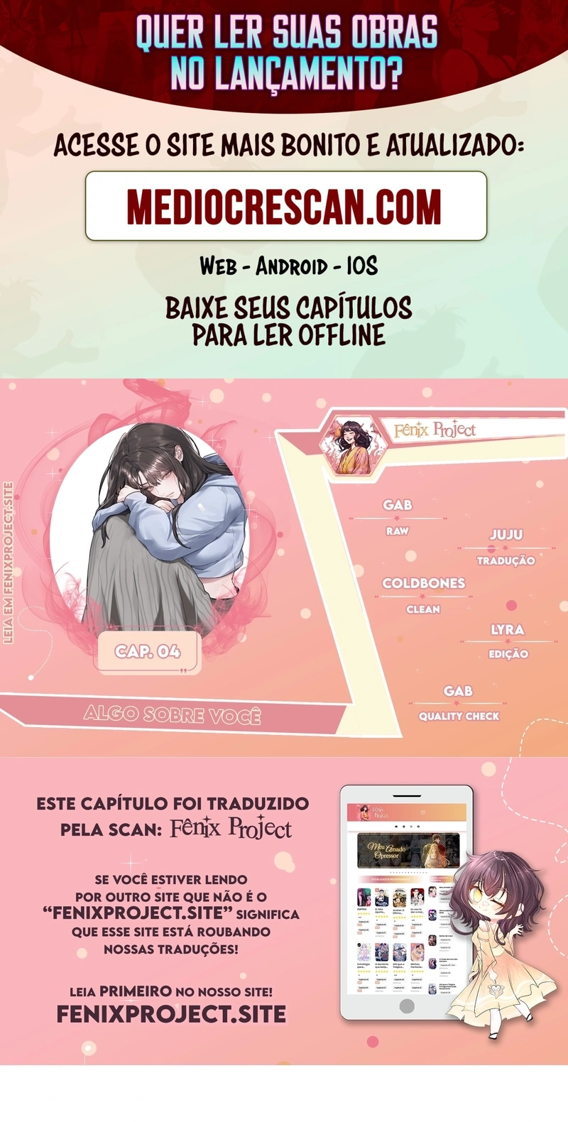 Algo Sobre Você Capítulo 4 Página 1