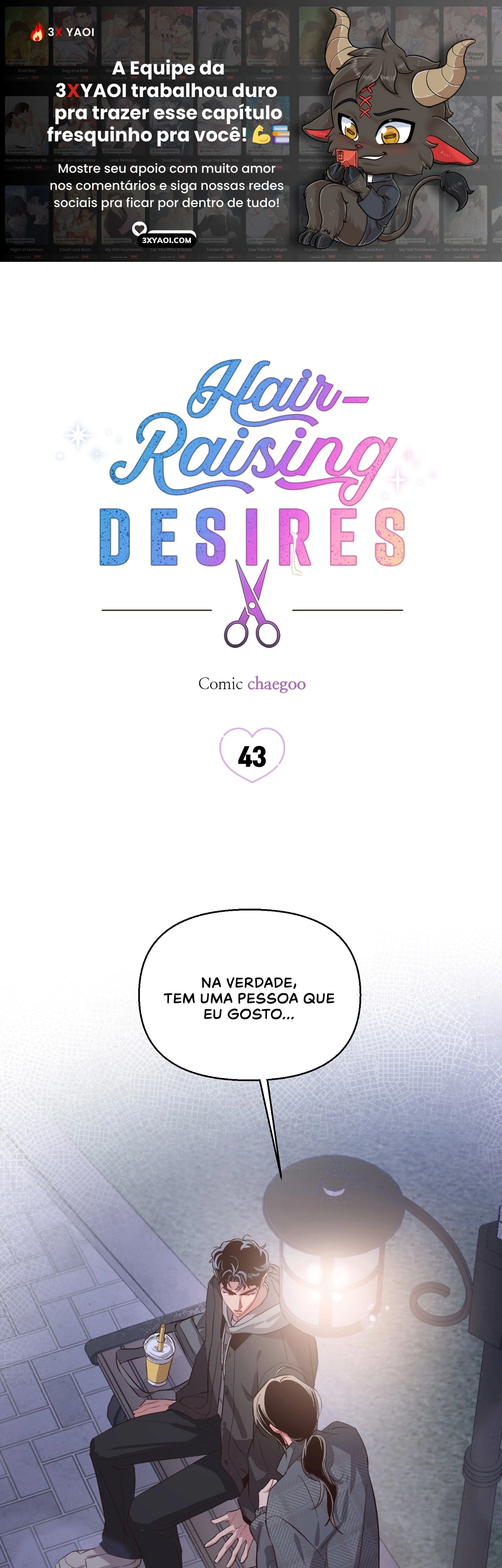 Amor da Besta de Cabelo Preto Capítulo 43 Página 1