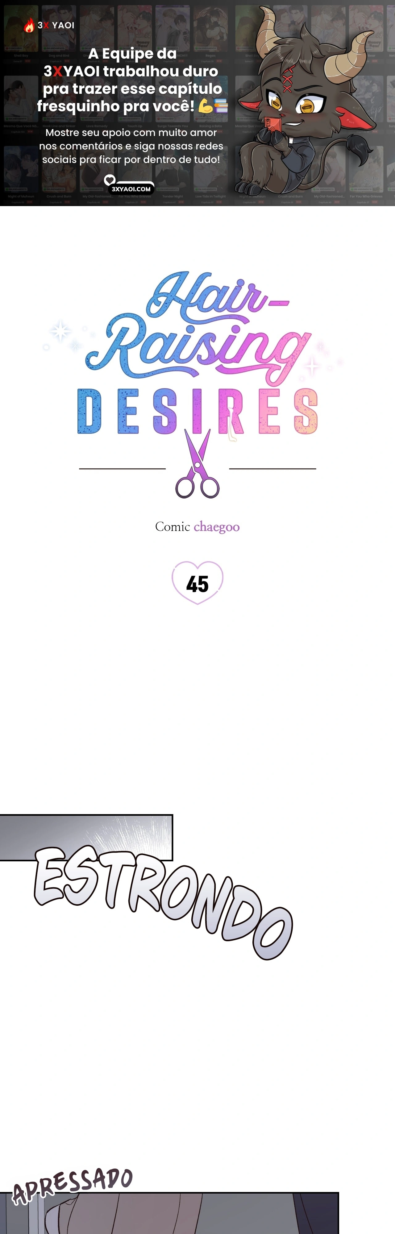 Amor da Besta de Cabelo Preto Capítulo 45 Página 1