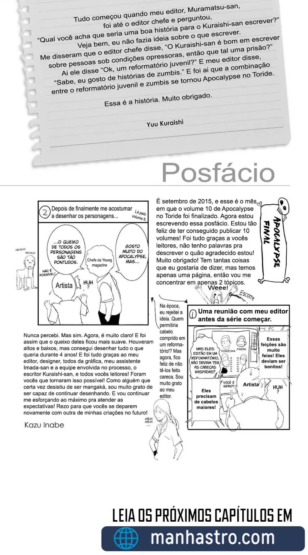 Apocalipse no Presídio Capítulo 46.3 Página 12