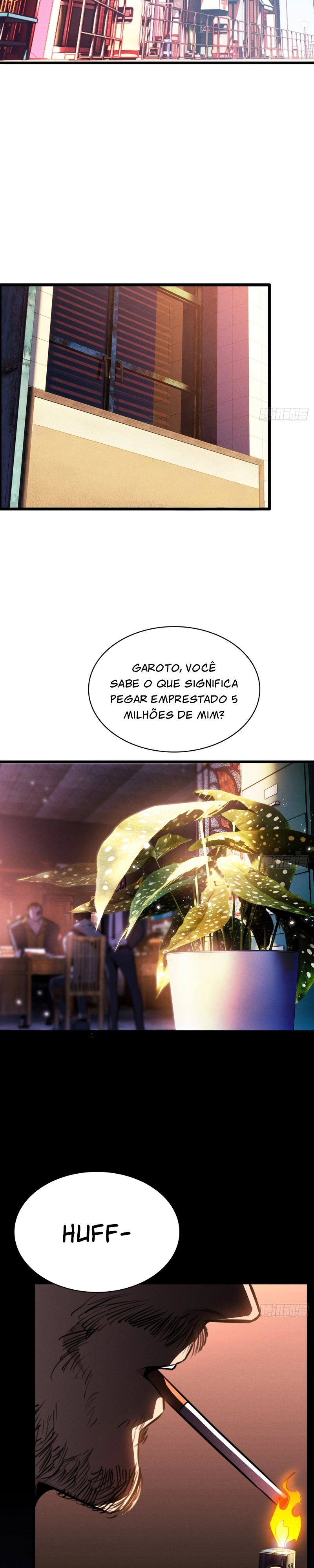 Apocalipse Solar: Eu me Tornarei um Rei Com Meu Refúgio Capítulo 1 Página 2