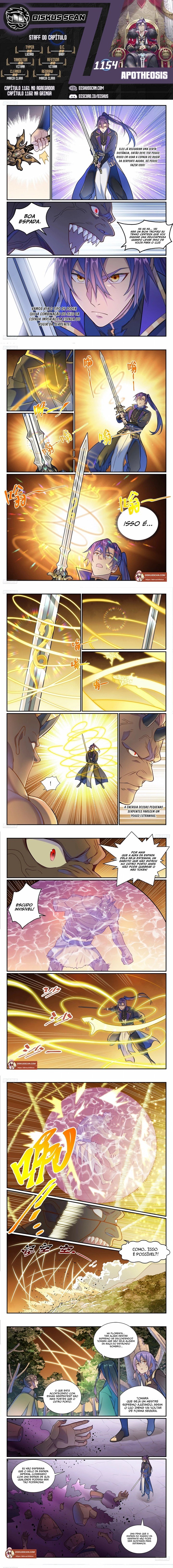 Apotheosis: Ascension to Godhood Capítulo 1154 Página 1